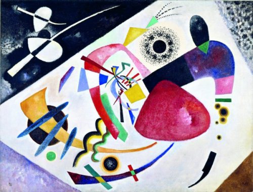 Vasily Kandinsky, red spot ii